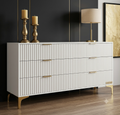Ribbed Pedestal Drawers | set